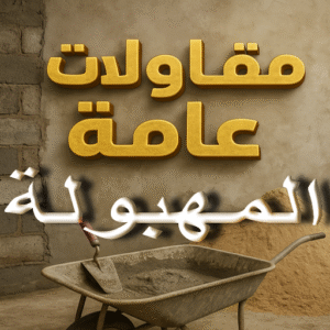 مقاولات عامة المهبولة